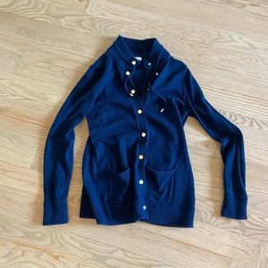 Navy Blue Cardigan - Banana Republic